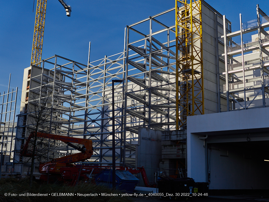 30.12.2022 - Baustelle R.EVO in Neuperlach-Süd